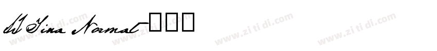 JS Tina Normal字体转换